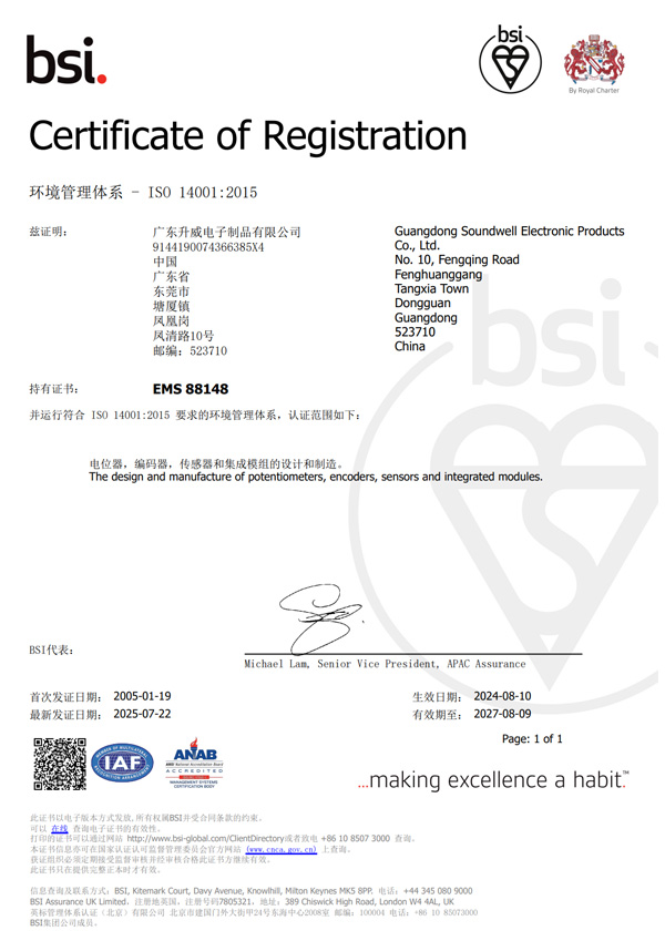 環(huán)境管理體系-IS0 14001：2015